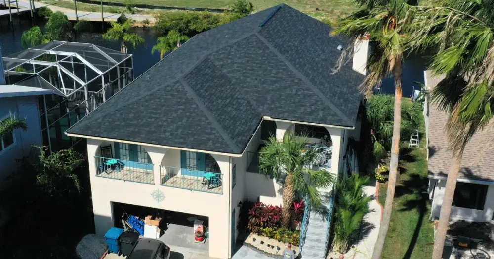 FXD Roofing beautiful charcoal roof